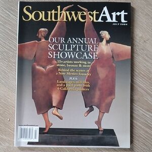 Southwest Art Magazine July 2004 Annual Sculpture Showcase New Mexico Painters